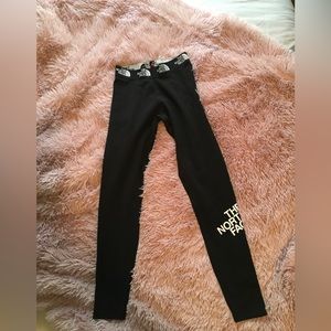 The North Face Black Leggings with Logo